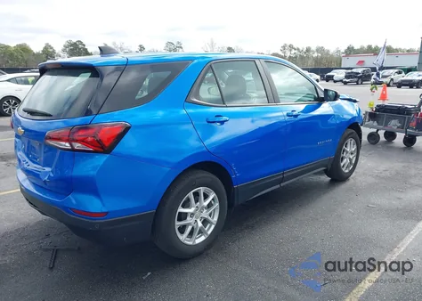 2024 Chevrolet Equinox Fwd Ls из США, поврежденный, VIN 3GNAXHEG4RL157641